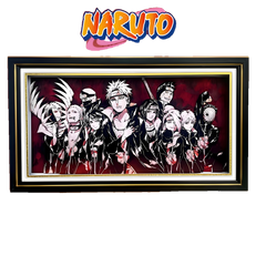 Naruto Akatsuki <All Members> 3D hand-painted - Animehouse