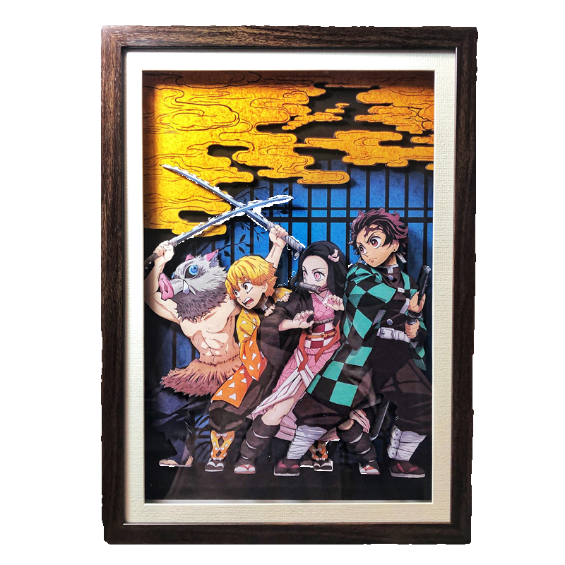 Demon Slayer（ Tanjiro） 3D decorative painting - Animehouse