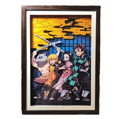 Demon Slayer（ Tanjiro） 3D decorative painting - Animehouse