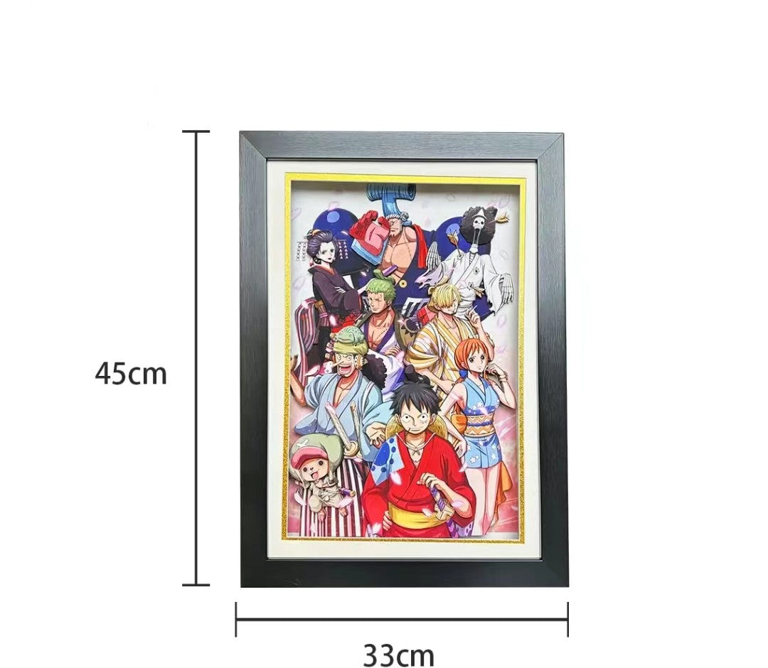 One Piece Commemorative Edition 3D Decorative Painting - Animehouse