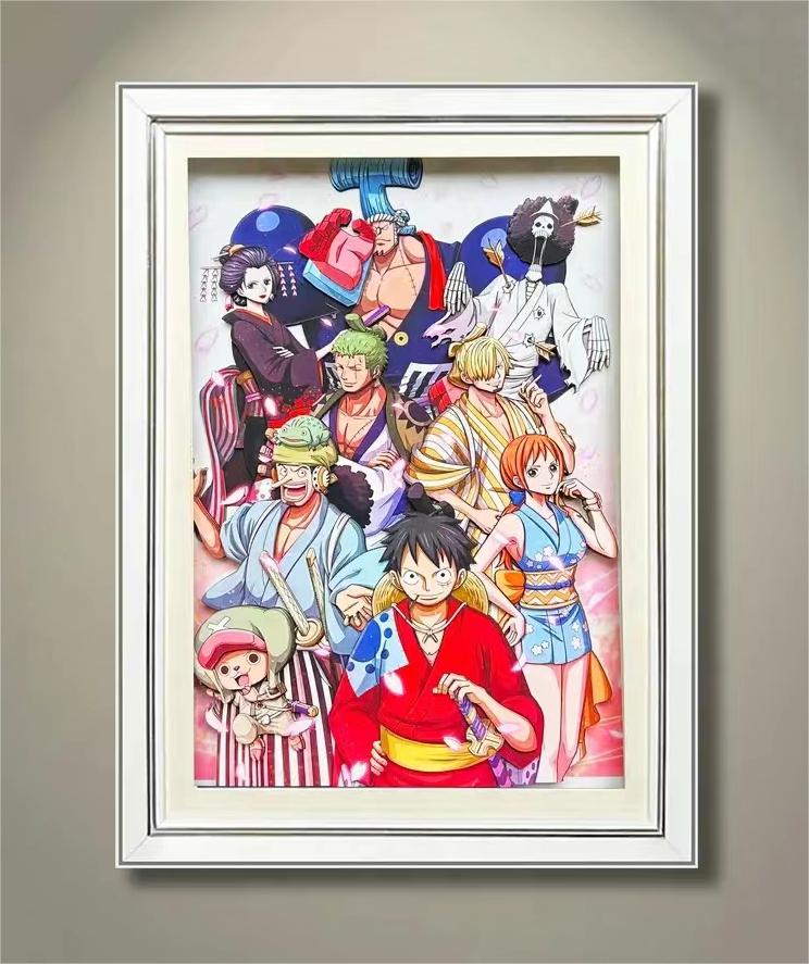 One Piece Commemorative Edition 3D Decorative Painting - Animehouse