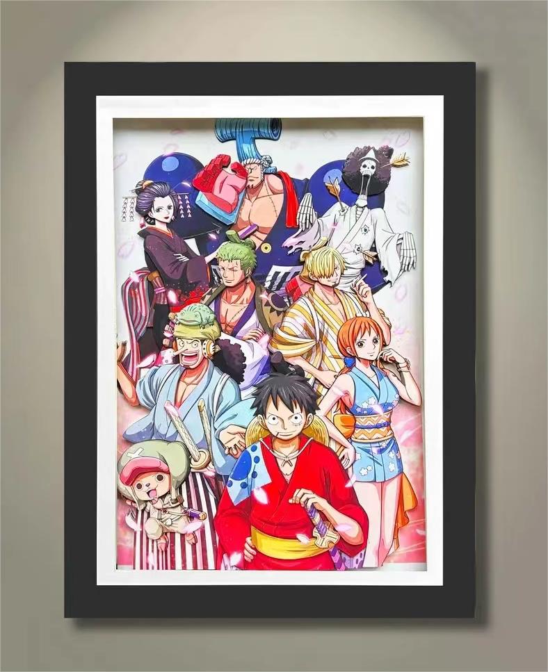 One Piece Commemorative Edition 3D Decorative Painting - Animehouse