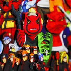 Naruto Mini (pictured) 3D Decoration - Animehouse