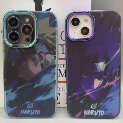 Naruto Naruto/Sasuke for Apple series mobile phone protective case frosted anti-fall protective case