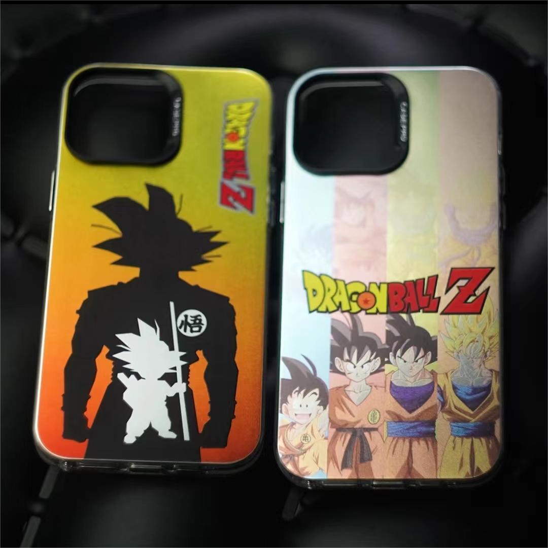 Dragon Ball Goku Apple Full range of protective cases (including 15) laser anti-drop phone cases