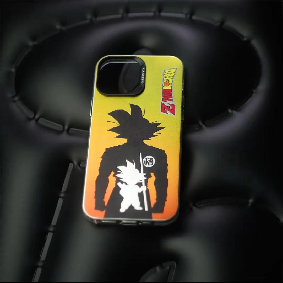 Dragon Ball Goku Apple Full range of protective cases (including 15) laser anti-drop phone cases