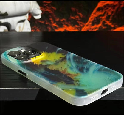 Naruto Sasuke/Naruto phone case Apple mobile phone full range of frosted laser drop resistant phone case