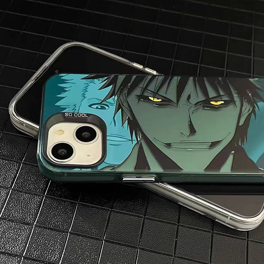 Anime Inuyasha/Kurozaki Ichigo iPhone horizontal version of the fall protection case