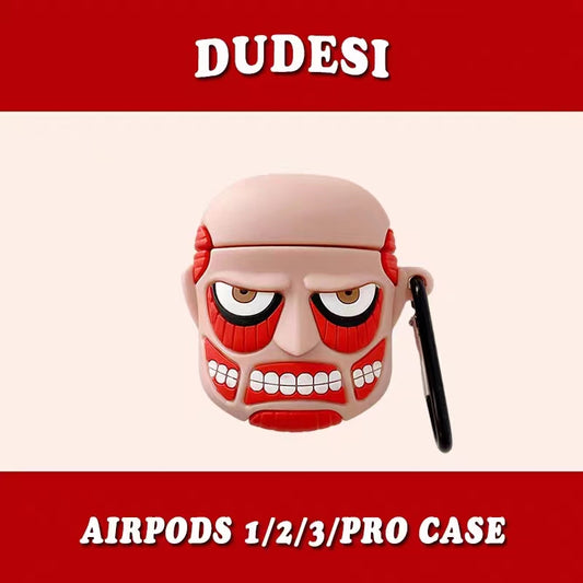 Creative cartoon attack Giant AirPods series headphone case