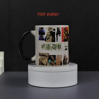 Satoru Gojo color-changing Cup (changes color in heat) Creative gift anime accessories