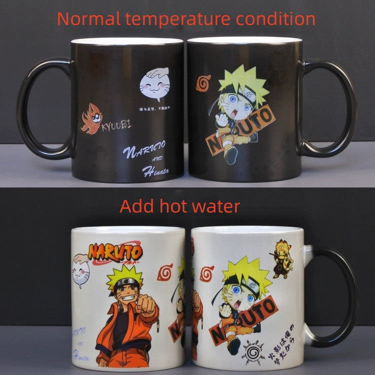 Naruto gradient water cup (hot becomes hot) cool creative gift of anime - Animehouse