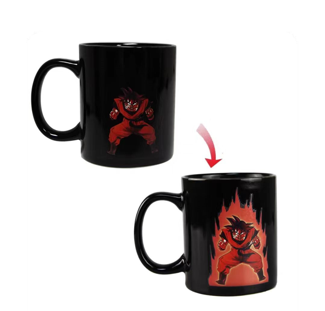 Seven Dragon Ball Creative Magic Color-changing ceramic Cup Heated color-changing (Tribute to Toriyama Akira) - Animehouse