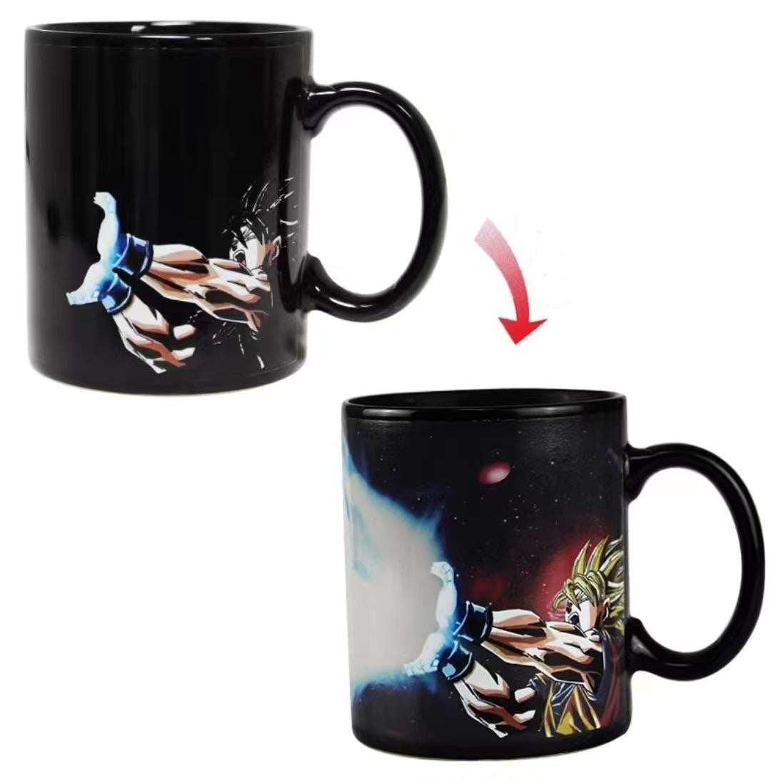 Seven Dragon Ball Creative Magic Color-changing ceramic Cup Heated color-changing (Tribute to Toriyama Akira) - Animehouse