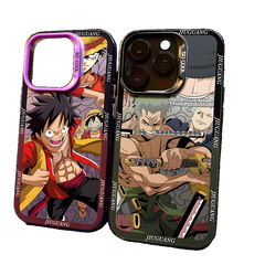 One Piece Luffy Zoro TPU material mobile phone case