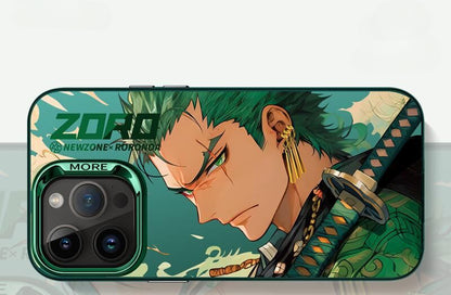 <One piece>Luffy Zoro Phone Case for iPhone 15/14/13 Pro Max - Personalized Shockproof Protective Cover