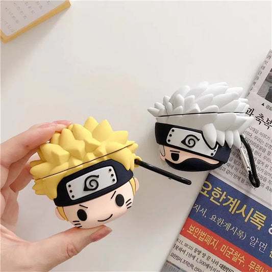 Anime Naruto Kakashi for Airpods 3 Case Bluetooth Headset Protective Cases For Airpods 1/2 Pro Earphone Case Cover Kids Gifts