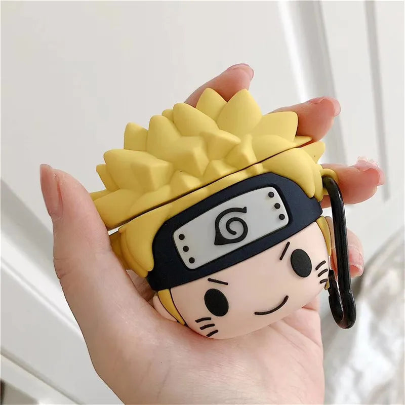 Anime Naruto Kakashi for Airpods 3 Case Bluetooth Headset Protective Cases For Airpods 1/2 Pro Earphone Case Cover Kids Gifts