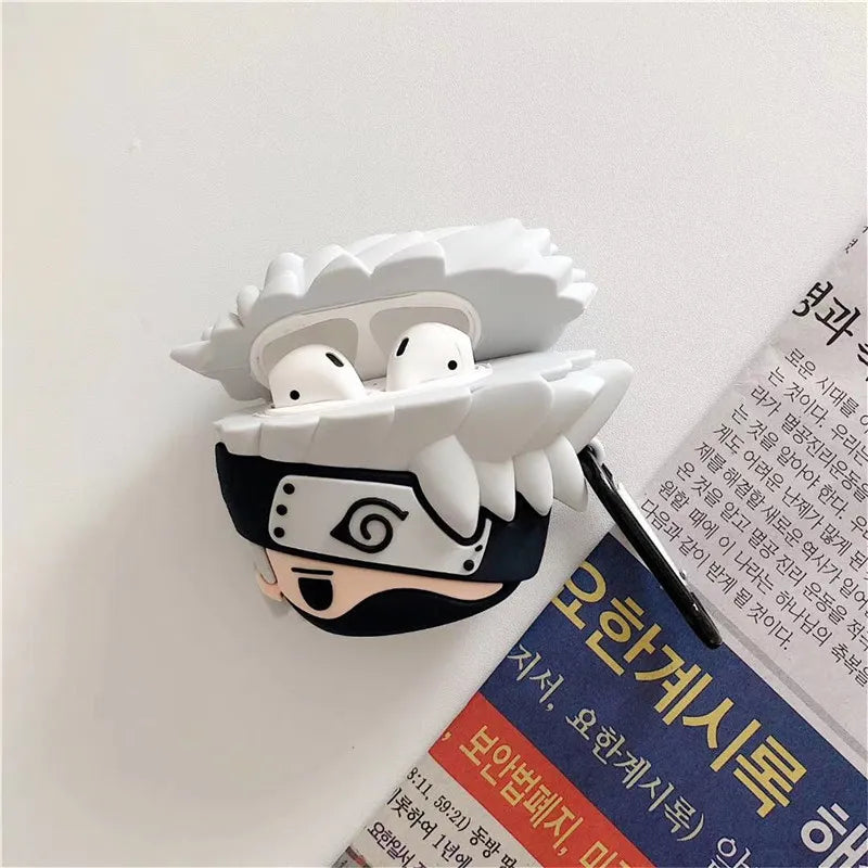 Anime Naruto Kakashi for Airpods 3 Case Bluetooth Headset Protective Cases For Airpods 1/2 Pro Earphone Case Cover Kids Gifts