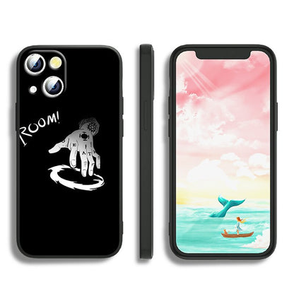 Anime Ones Pieces Monkey-D. Luffys Phone Case For Apple iPhone 14 13 12 11 mini XS XR X Pro Max 8 7 6S 6 Plus Black Soft Cover