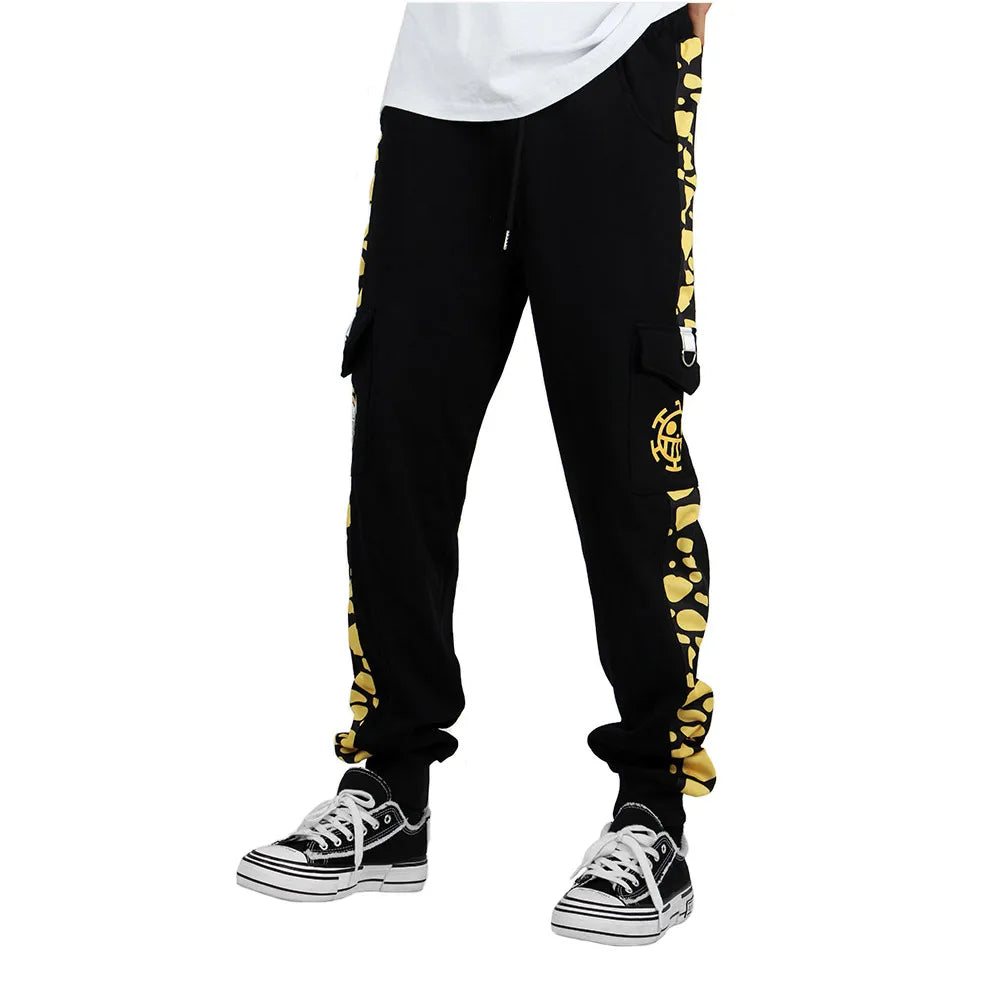 Anime Piece Trafalgar D. Water Law Cosplay Sweatpants Loose Trousers Luffy Sweatpants Roronoa Zoro Joggers Trousers Uta Overalls