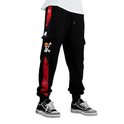 Anime Piece Trafalgar D. Water Law Cosplay Sweatpants Loose Trousers Luffy Sweatpants Roronoa Zoro Joggers Trousers Uta Overalls