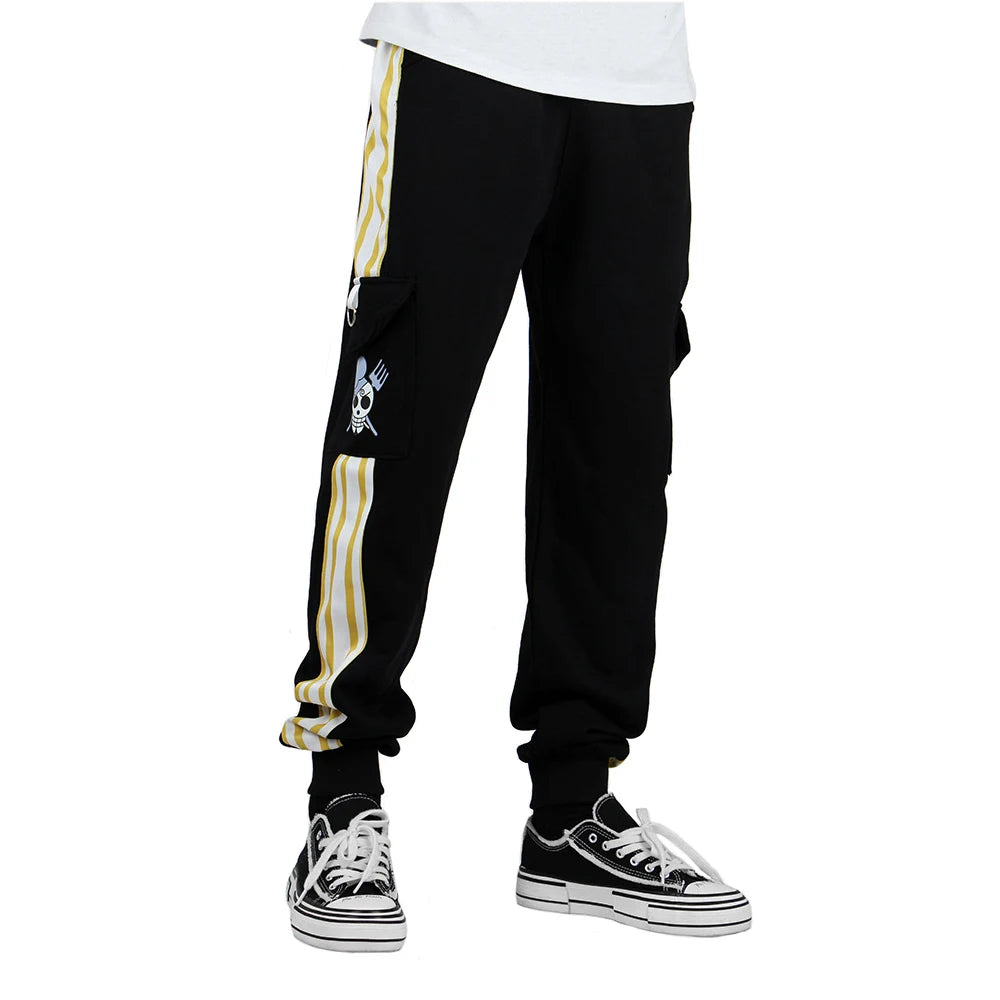 Anime Piece Trafalgar D. Water Law Cosplay Sweatpants Loose Trousers Luffy Sweatpants Roronoa Zoro Joggers Trousers Uta Overalls