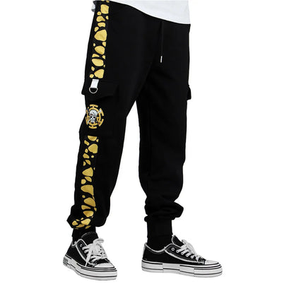 Anime Piece Trafalgar D. Water Law Cosplay Sweatpants Loose Trousers Luffy Sweatpants Roronoa Zoro Joggers Trousers Uta Overalls