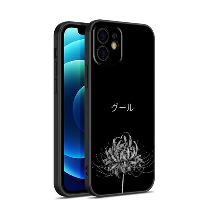 Anime Tokyo Ghoul Phone Case For Apple iPhone 12 13 Mini 11 14 Pro XS Max 6S 6 7 8 Plus 5S X XR SE 2020 2022 Soft Black Cover