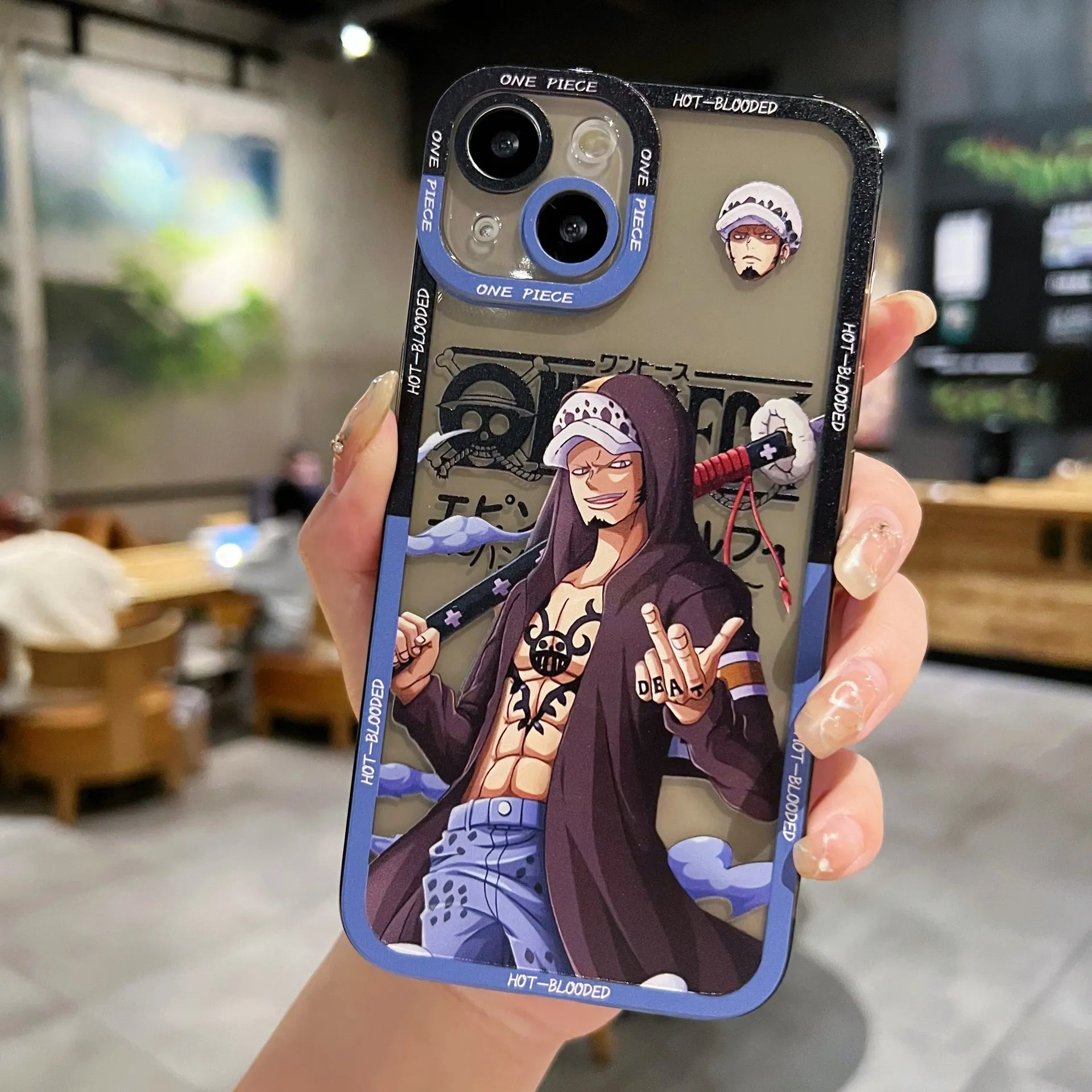 Fashion Anime OnePiece Phone Case For iPhone 15 14 13 12 11 Pro XS MAX 7 XR X 8 6 Plus Clear Cover Fundas - Animehouse