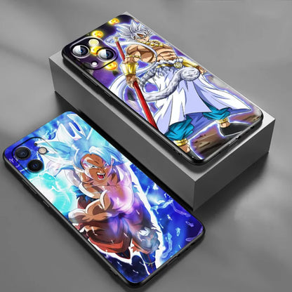 G-Goku D-Dragon Ball Z Art For Apple iPhone 14 13 12 Pro Max Mini 11 Pro XS Max X XR 6 7 8 Plus SE 2020 Black Soft Phone Case