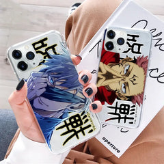 Japanese Anime Jujutsu Kaisen CellPhones Case for IPhone 14 11 12 13 X XR XS Pro MAX SE2020 6 6S 7 8 Plus Cartoon Cover Funda - Animehouse