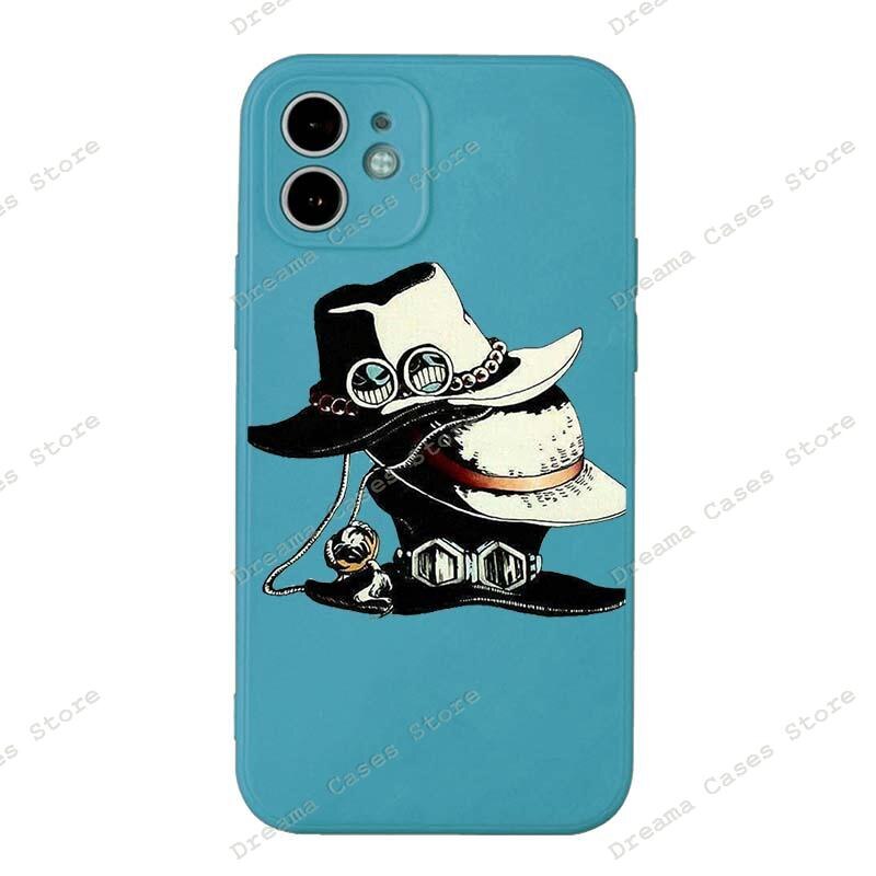 Japanese Classic Anime Phone Case for Iphone 11 12 13 14 15 11 Pro XS XR MAX 8 X SE XR One-Piece Candy Case - Animehouse