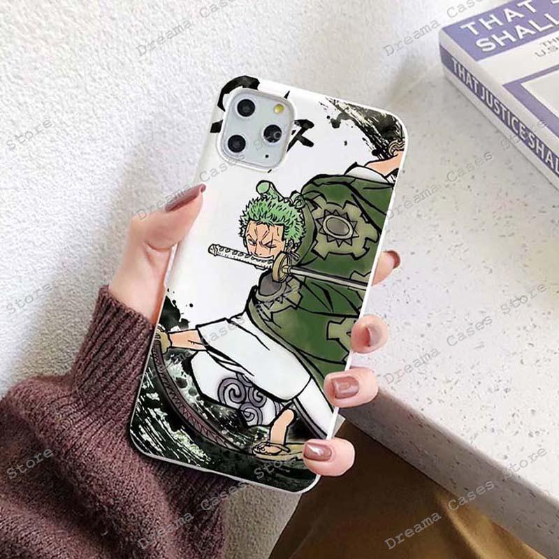 Japanese Classic Anime Phone Case for Iphone 11 12 13 14 15 11 Pro XS XR MAX 8 X SE XR One-Piece Candy Case - Animehouse