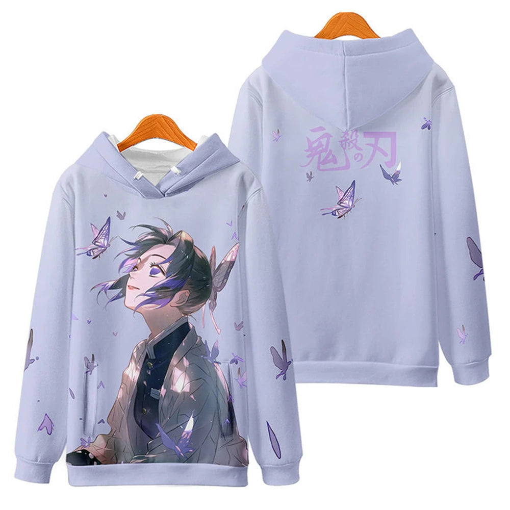 Kids Hoodies Popular Anime 3D Print Sweatshirts Boy Girl Unisex Hooded Sweatshirts Kids Fashion Pullovers Spring Fall Clothing