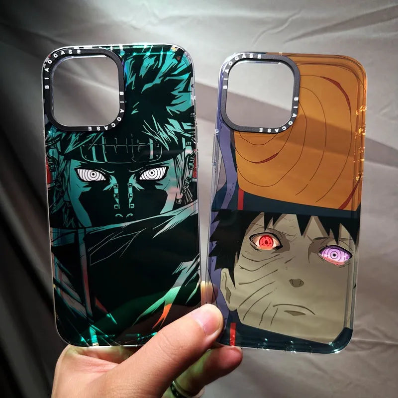 Laser gradient color Narutos Camerons Paynes Roronoas Zoros Phone Cases - Animehouse