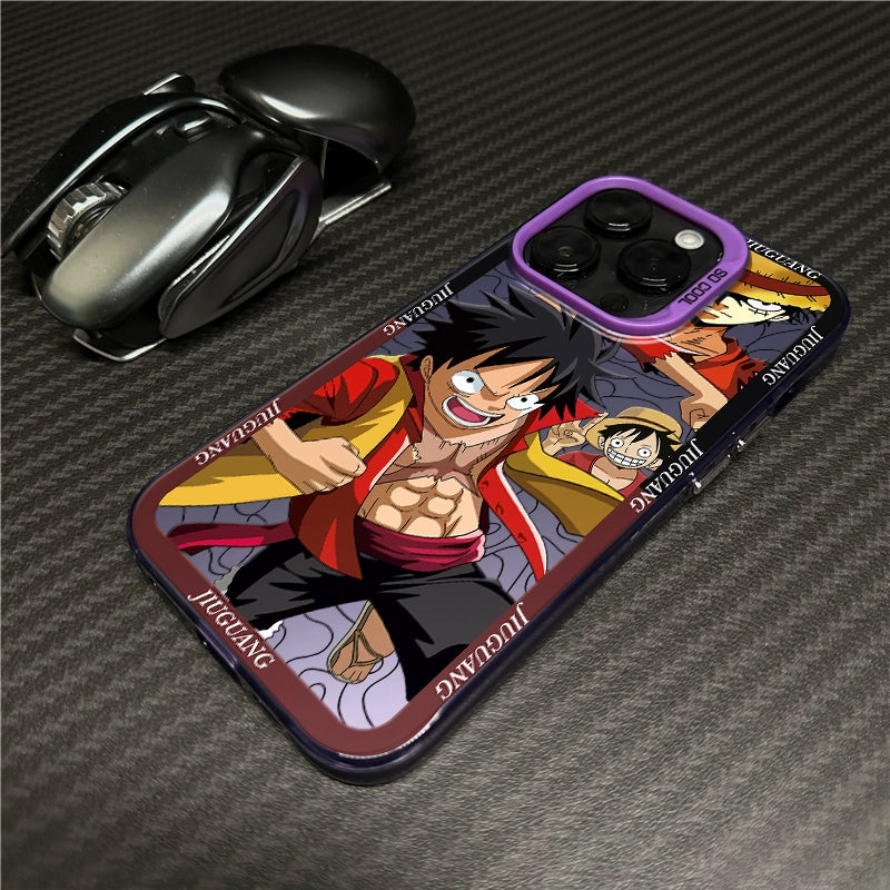 One Piece Luffy Zoro TPU material mobile phone case