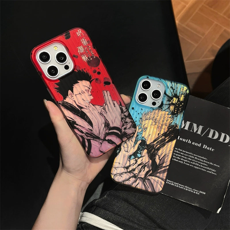 <Jujuksu Kaisen> Gojo and Sukuna phone cases for Iphone 16 15 14 pro max