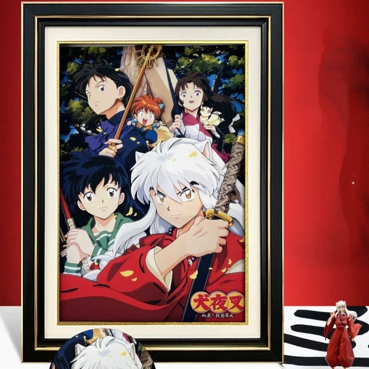 Inuyasha photo 3D decorative painting - Animehouse