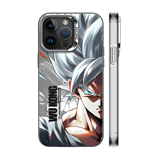 Dragon Ball Ultra Instinct Goku Magnetic Phone Case for iPhone 16 Pro Max, 14 Pro, 13 Pro Max - Matte Shockproof Anime Protective Cover