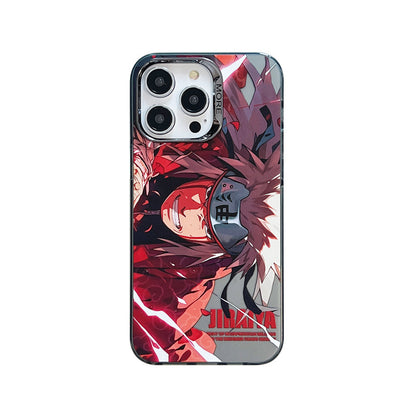 Naruto Pain & Jiraiya Phone Case for iPhone 15, 14 Pro, 13 Pro, 12 - Shockproof Anime Protective Cover for Apple Smartphones