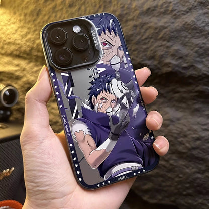 Uchiha Obito iPhone 16 Pro Max Case for iPhone 15, 14, 13 Pro, 12, 11, XR - New Naruto Anime Design for iPhone 7