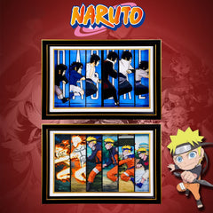 Naruto Naruto Sasuke Growth Road 3D Decorative Painting