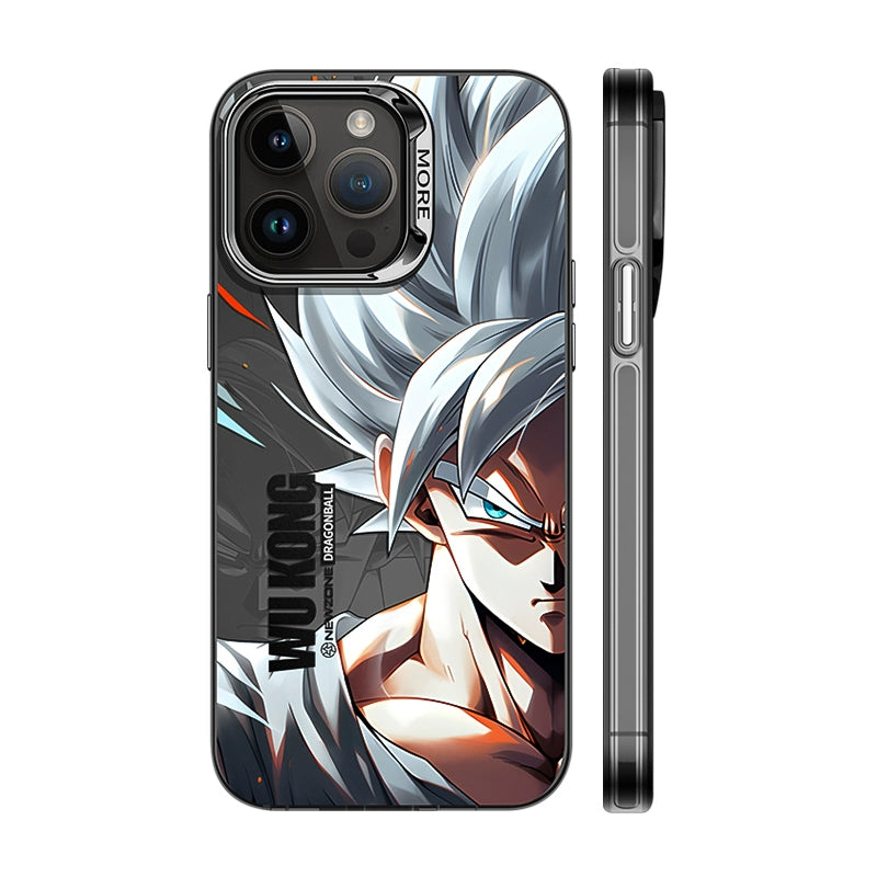 Dragon Ball Ultra Instinct Goku Magnetic Phone Case for iPhone 16 Pro Max, 14 Pro, 13 Pro Max - Matte Shockproof Anime Protective Cover