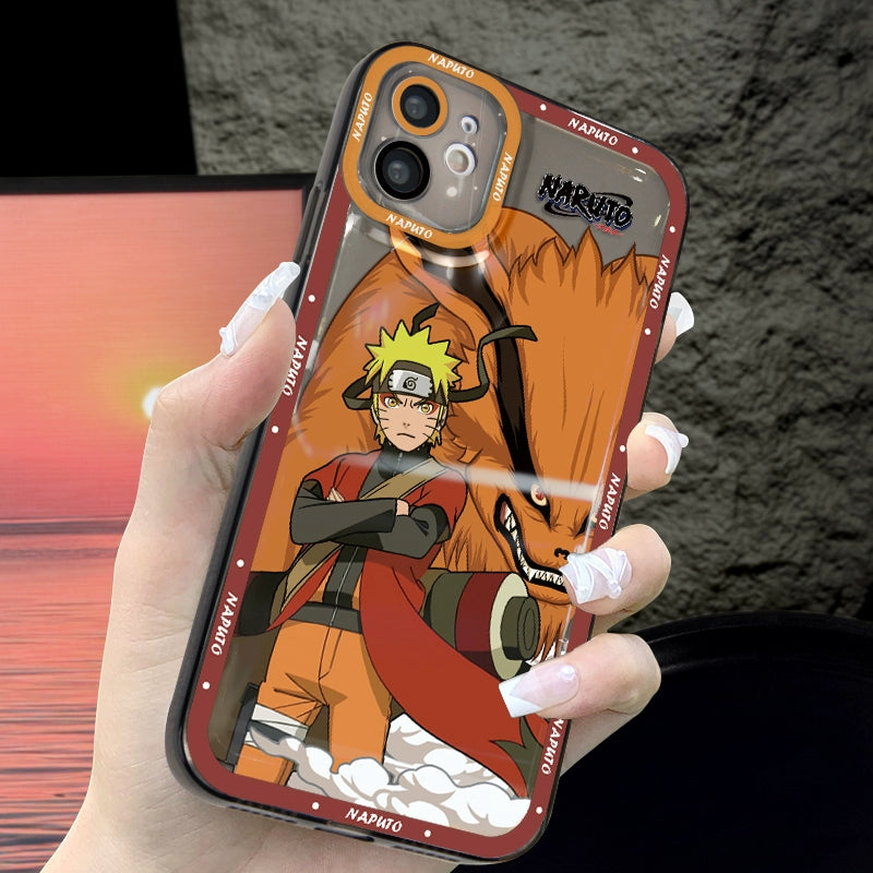 Naruto Phone Case for iPhone 15 Pro Max/14/13/16 Pro | Itachi, Jiraiya, Kakashi, Naruto Anime Silicone Full Protection Shockproof Cover for iPhone 11/12/XR/XS Max/7/8 Plus