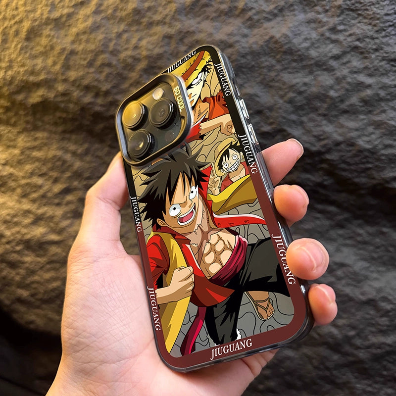 One Piece Luffy Zoro TPU material mobile phone case