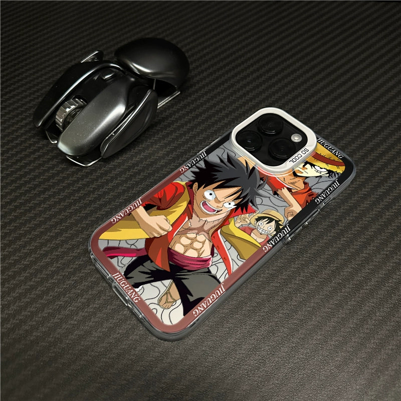 One Piece Luffy Zoro TPU material mobile phone case