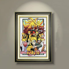 Naruto (Naruto commemorative edition) 3D decorative painting - Animehouse