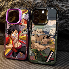 One Piece Luffy Zoro TPU material mobile phone case