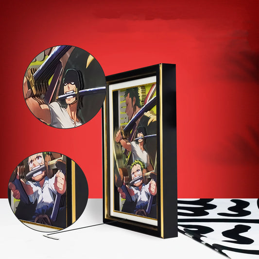One Piece Sauron Growth Road 3D Decorative Painting