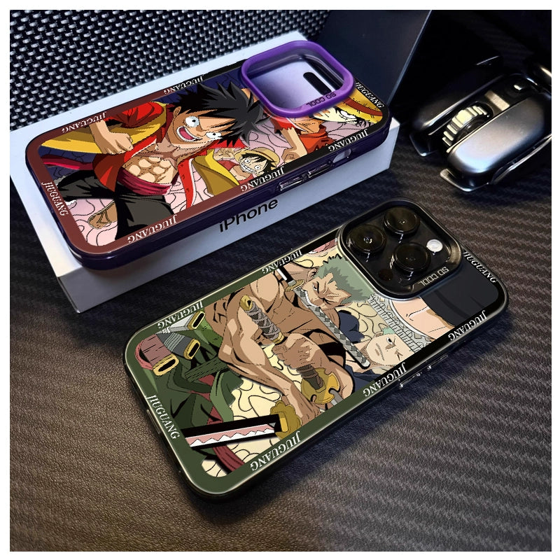 One Piece Luffy Zoro TPU material mobile phone case